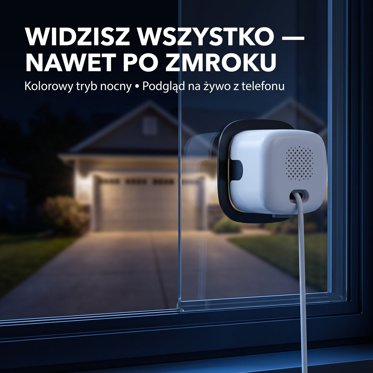Inteligentna kamera AI Wi-Fi - Zdalny Podgląd Na Żywo